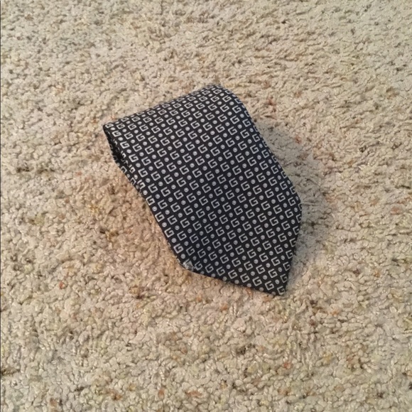 GUCCI GUCCISIMA GG LOGO VINTAGE TIE - Picture 7 of 7